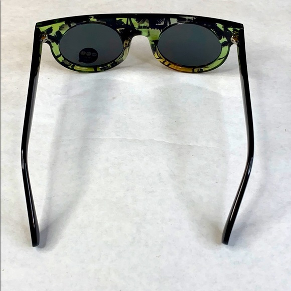 KOMONO sunglasses NEW Green and Black Palm Tree Sunglasses - Picture 12 of 14
